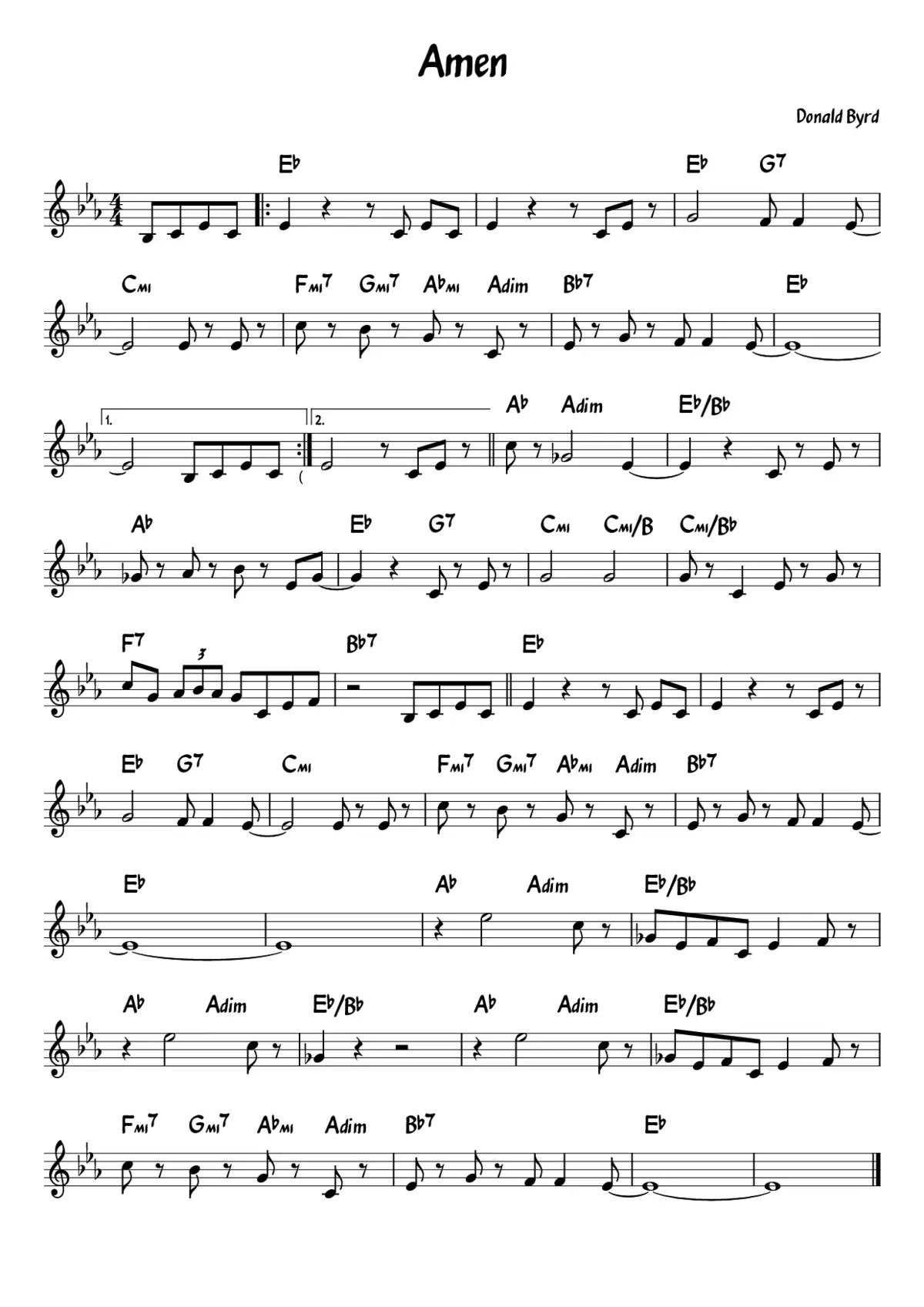 Amen - Page 1