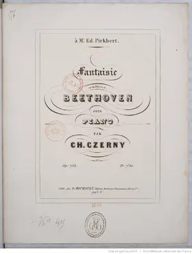 Fantaisie sur des mélodies de Beethoven