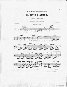 El último adiós