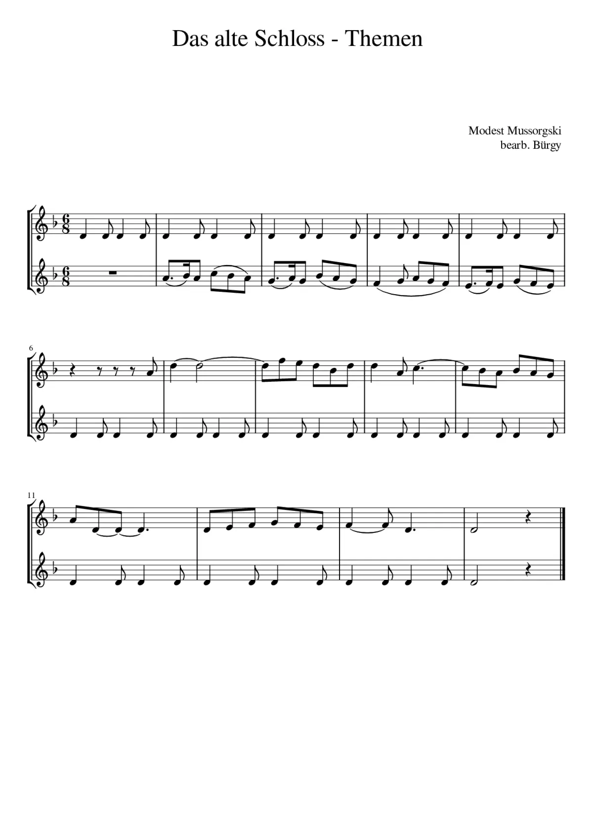 vecchio castello/Das alte Schloss - Themes - Page 1