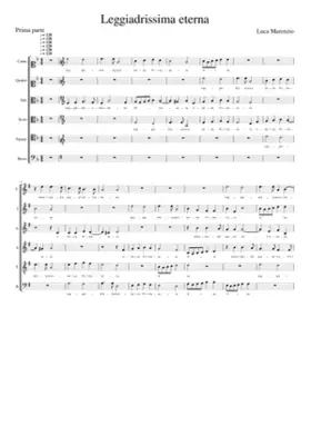 Leggiadrissima eterna