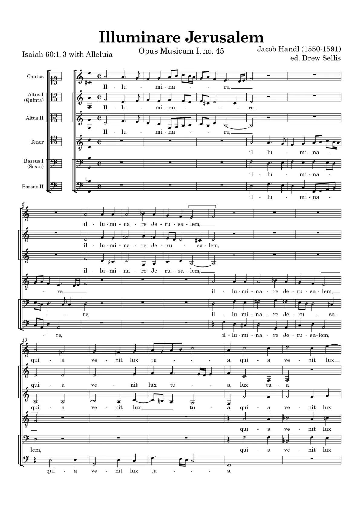Illuminare Jerusalem - Page 1