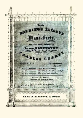 3 Rondinos élégans sur des motifs favoris de L. van Beethoven, Op.458