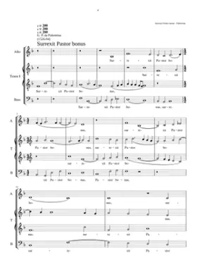 Surrexit pastor bonus a 4