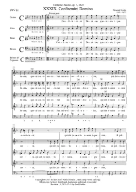 Confitemini Domino, quoniam ipse bonus, SWV 91