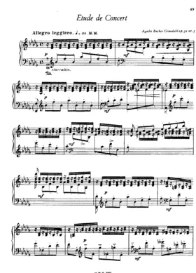 3 Etudes de concert