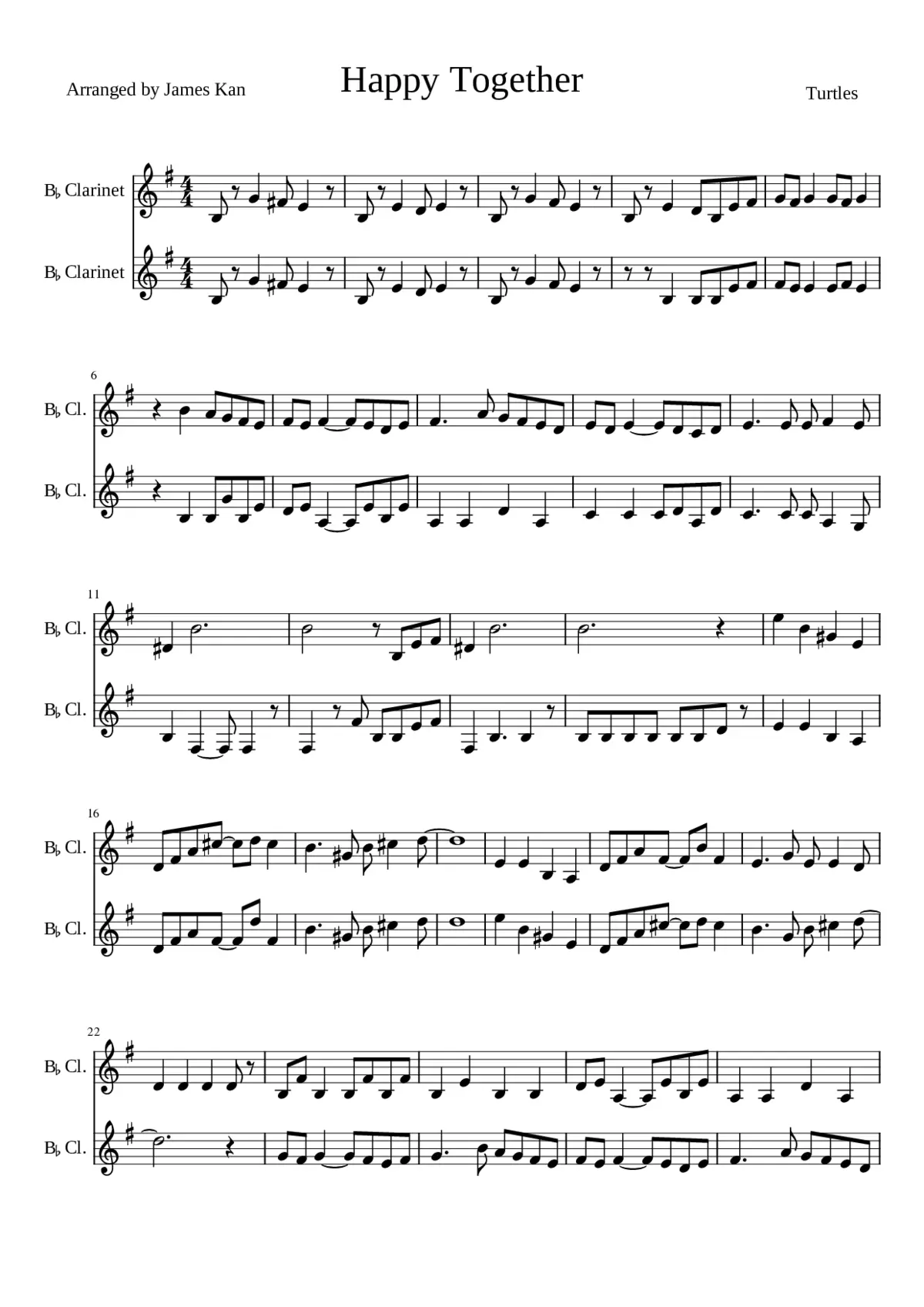 happy together - Page 1