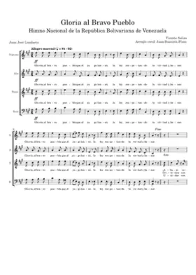 Gloria al Bravo Pueblo