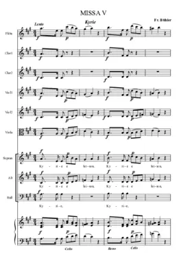 Missa in A Major, Op. 10/5