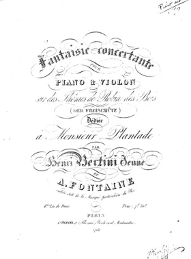 Fantaisie concertante on 'Der Freischütz'