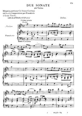 2 Sonate per Violino