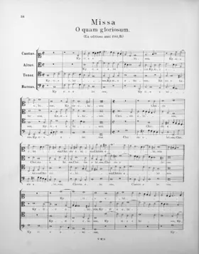 Missa O quam gloriosum