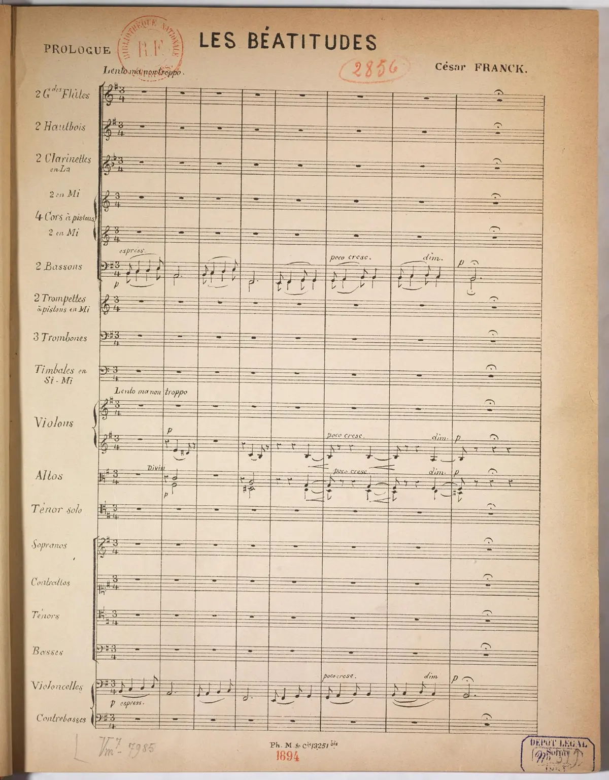Les Béatitudes - Page 1