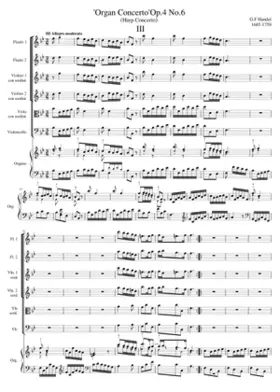 Harp Concerto Op. 4 No. 6