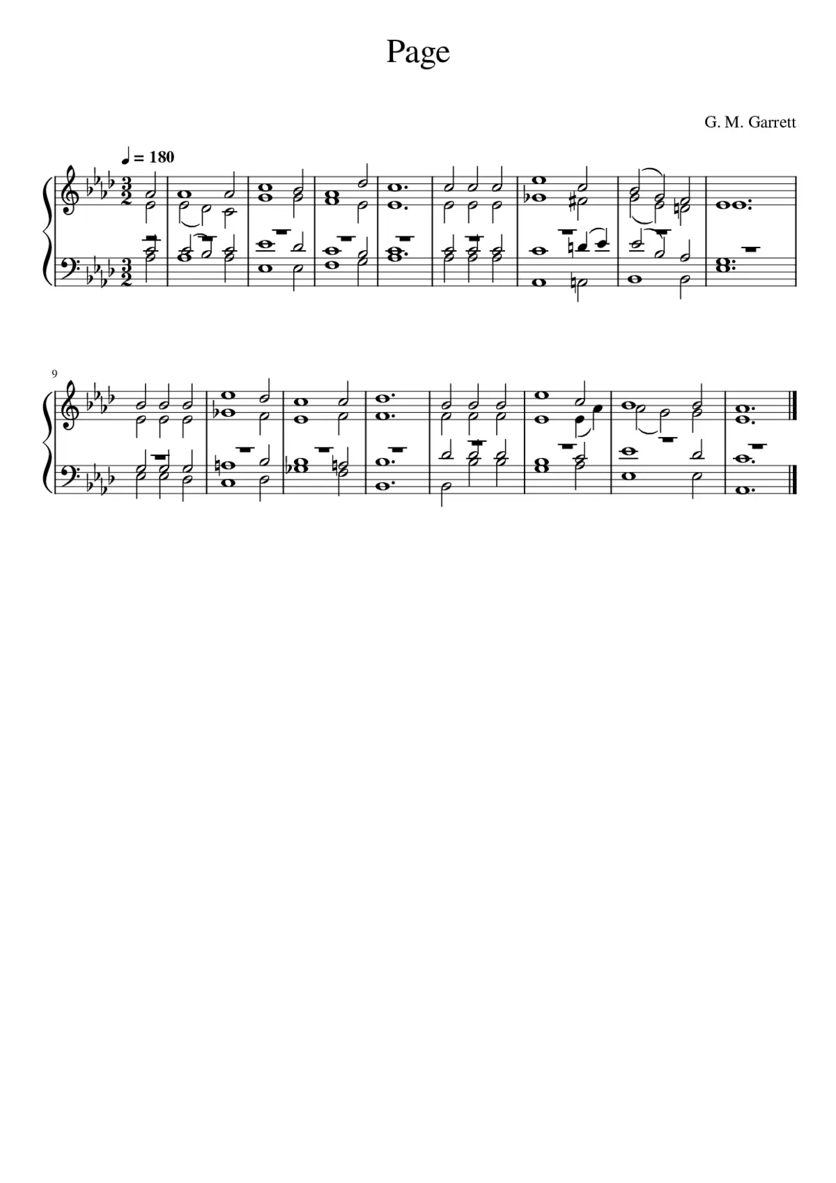 VENITE (Garrett) - Page 1