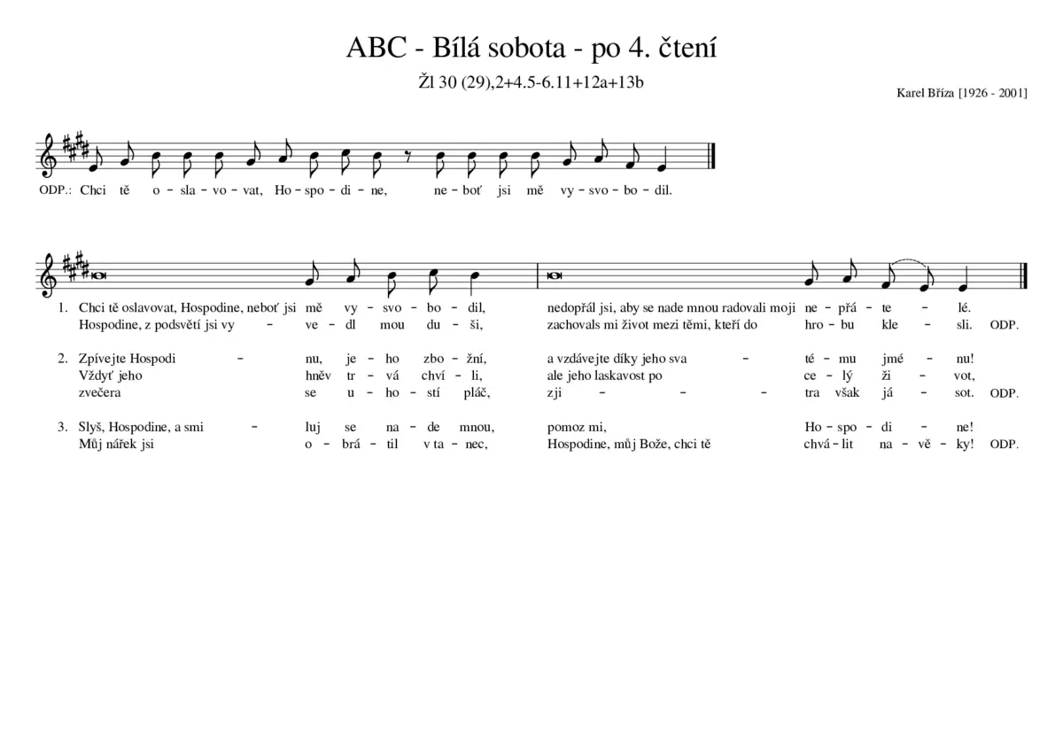 ABC - Bílá sobota - po 4. čtení - Page 1