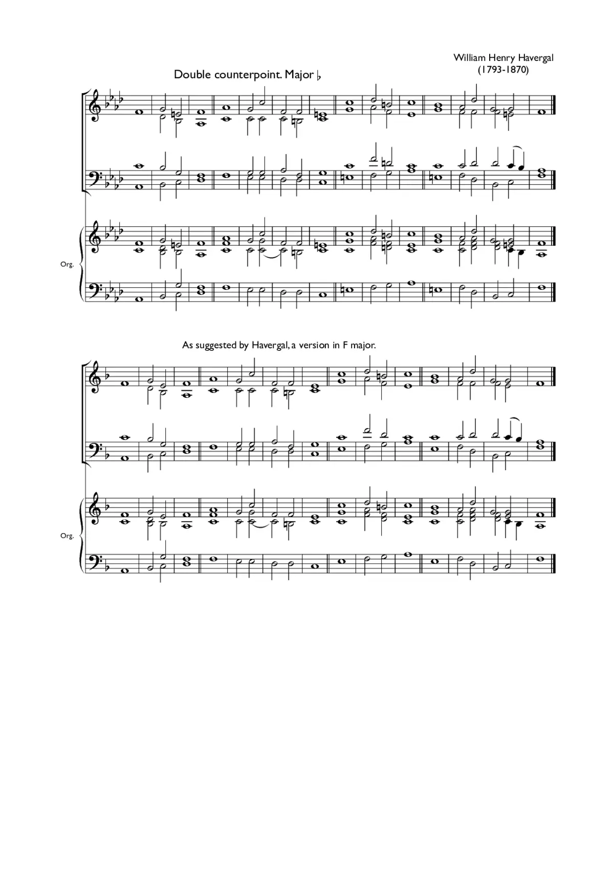 Double chant in F minor V - Page 1