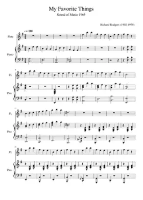 My Favorite Things (from The Sound of Music)