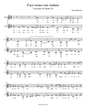 Para verme con ventura