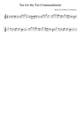 Ten for the Ten Commandments