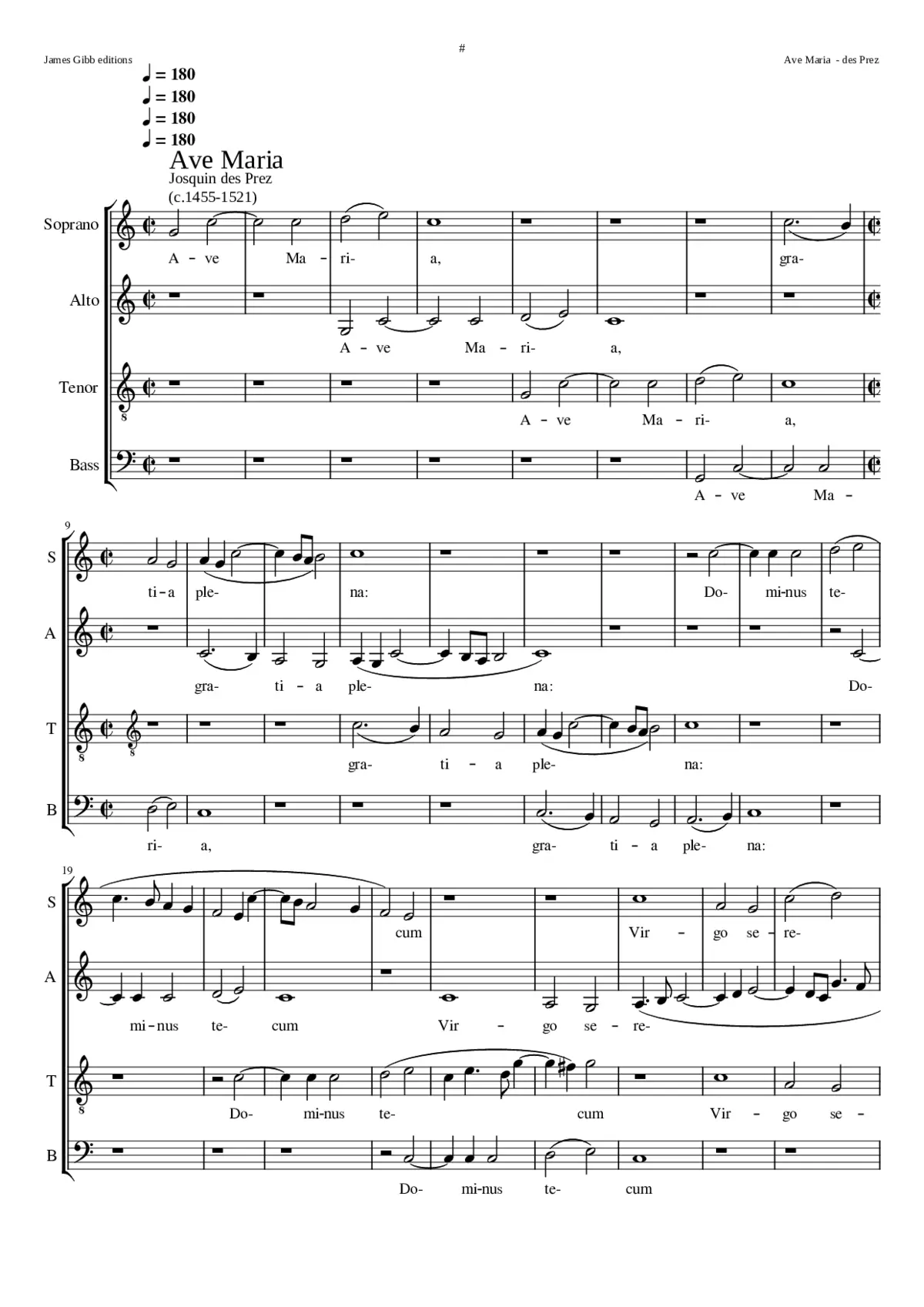 Ave Maria - Page 1