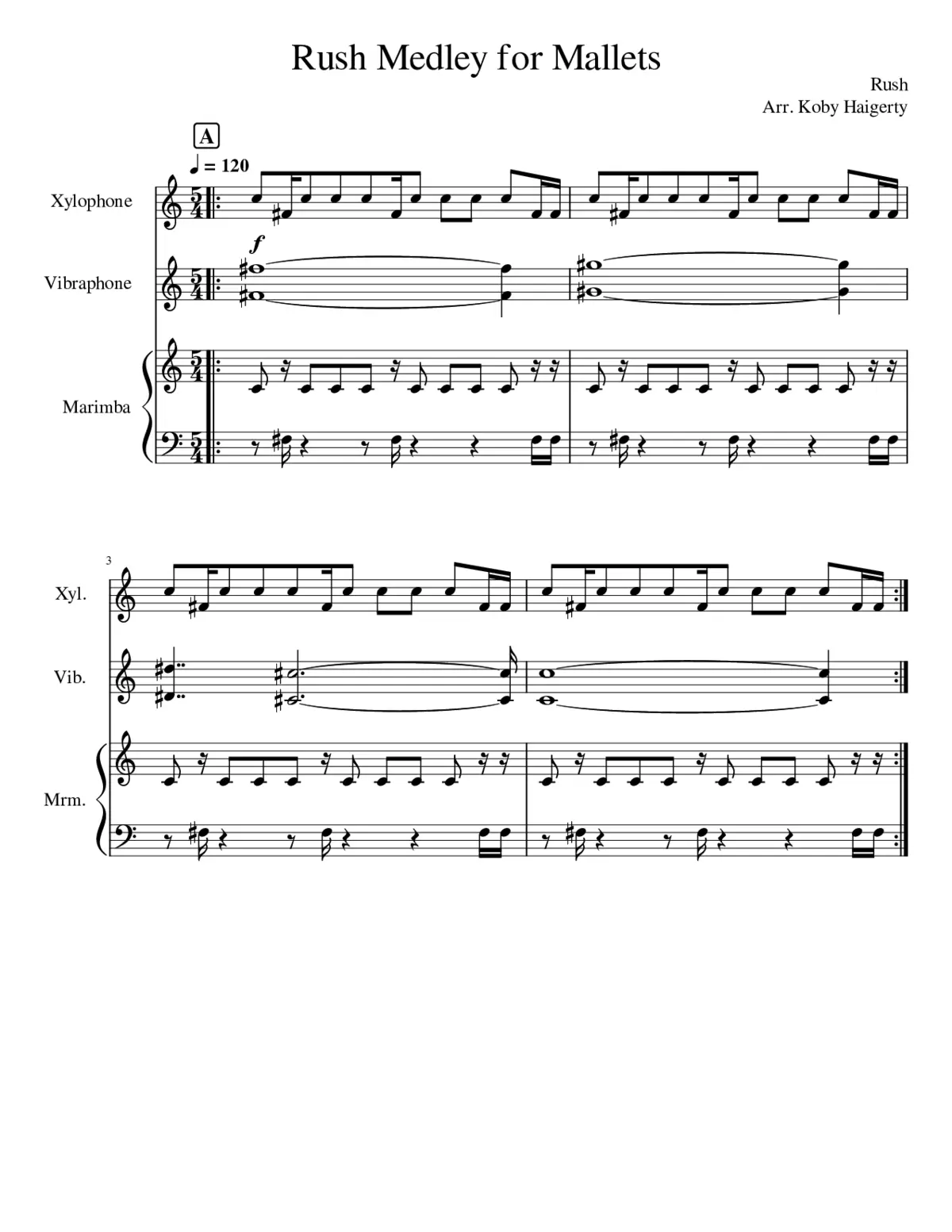 medley - Page 1