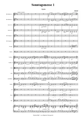 1. Sonntagsmesse