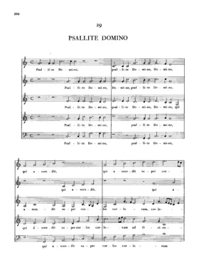 Psallite Domino