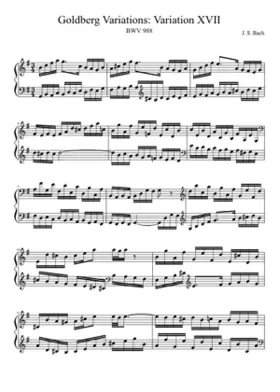 Goldberg-Variationen BWV 988