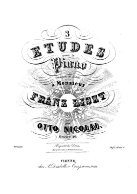 3 Etudes