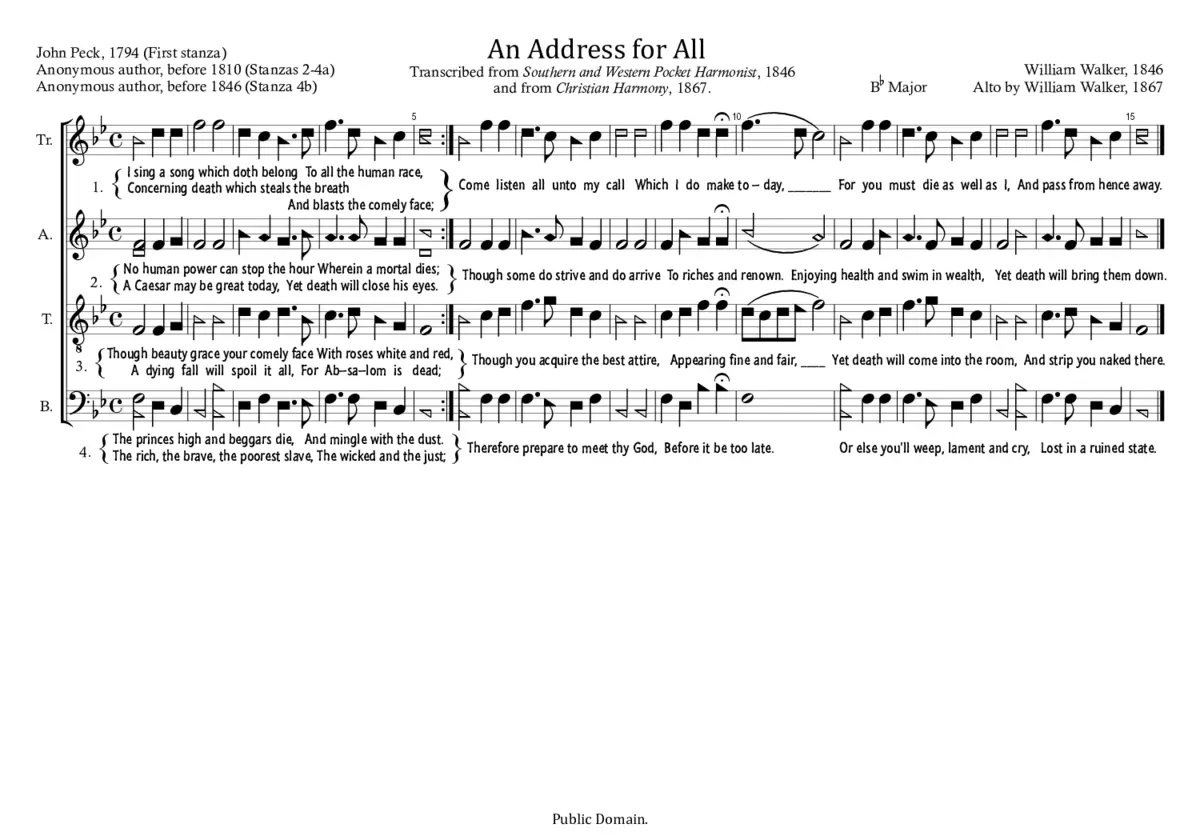 An Address for All - Page 1
