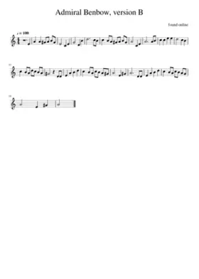 Admiral Benbow version B