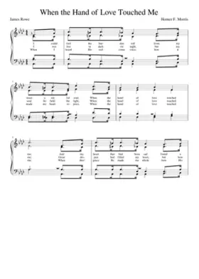 I could feel the burden roll from my weary sinful soul (Morris)