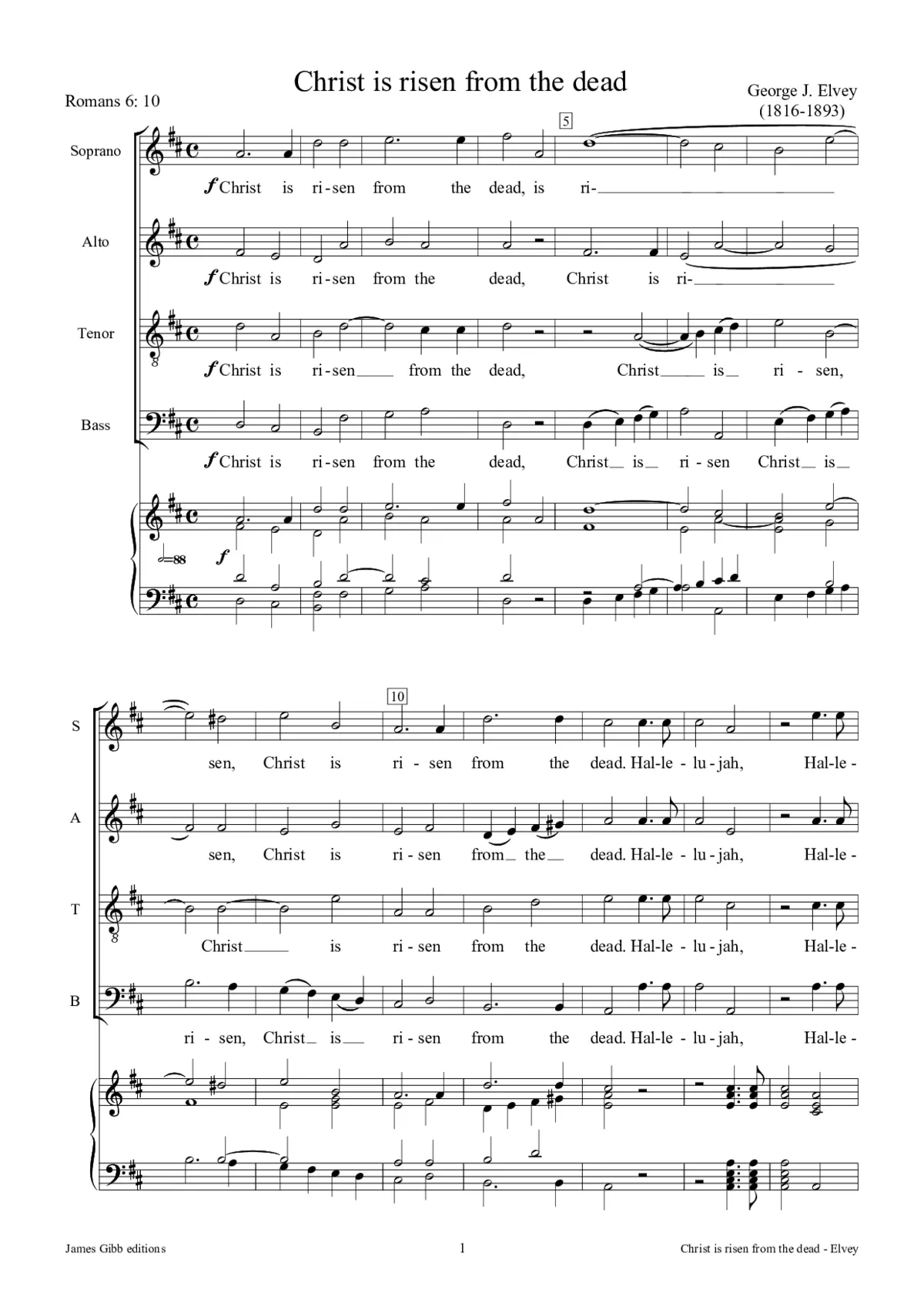 Christ is risen from the dead - Page 1