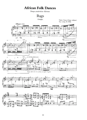 Danças características africanas