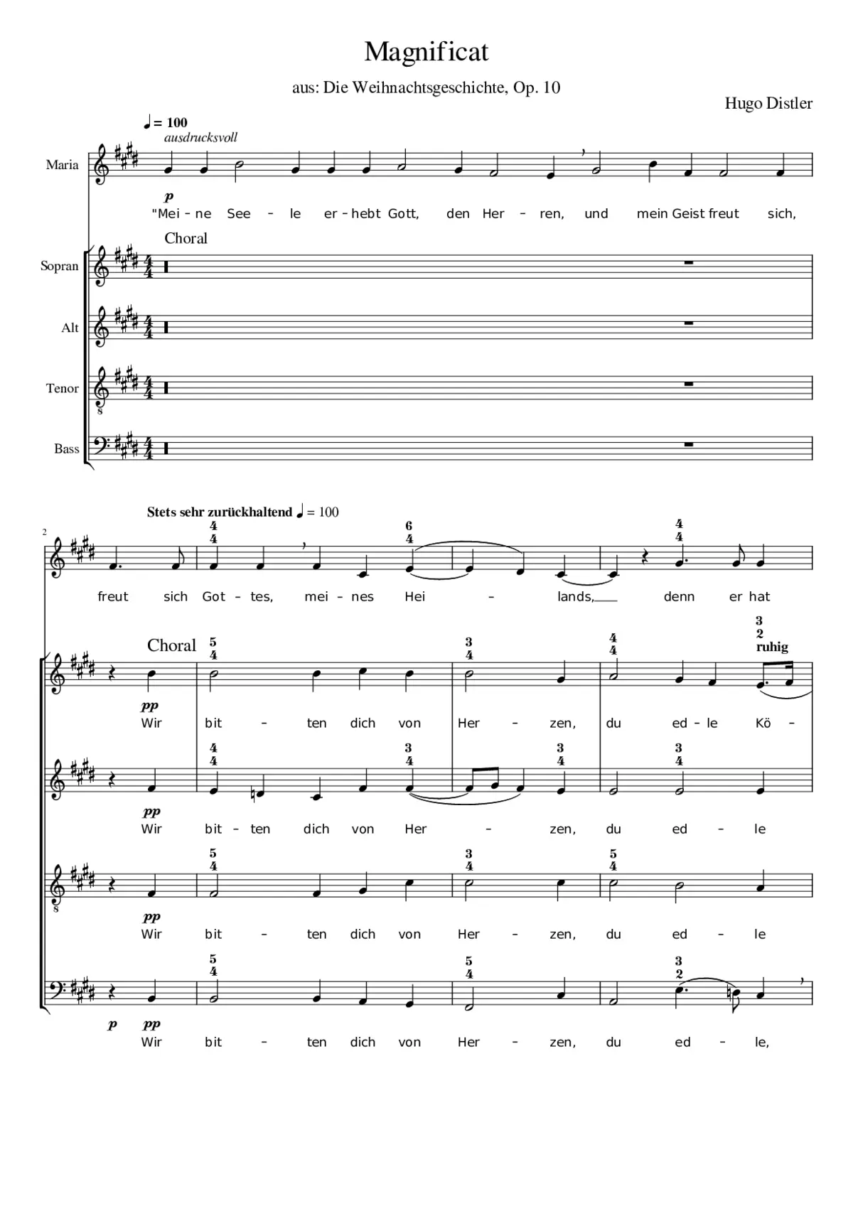 Magnificat - Page 1