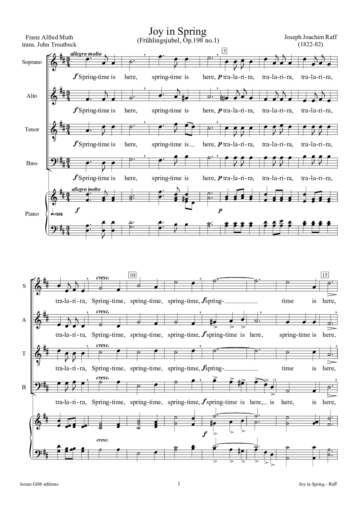 Joy in Spring - Page 1