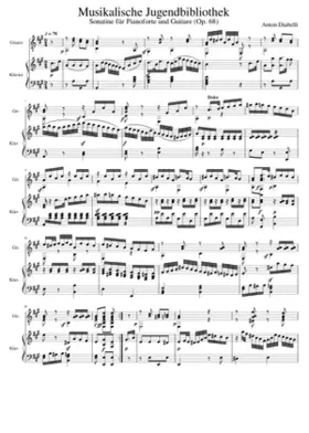 Sonatine in A major Op.68