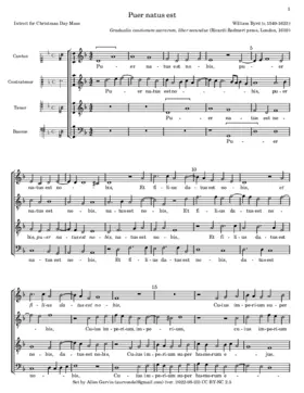 Puer natus est nobis