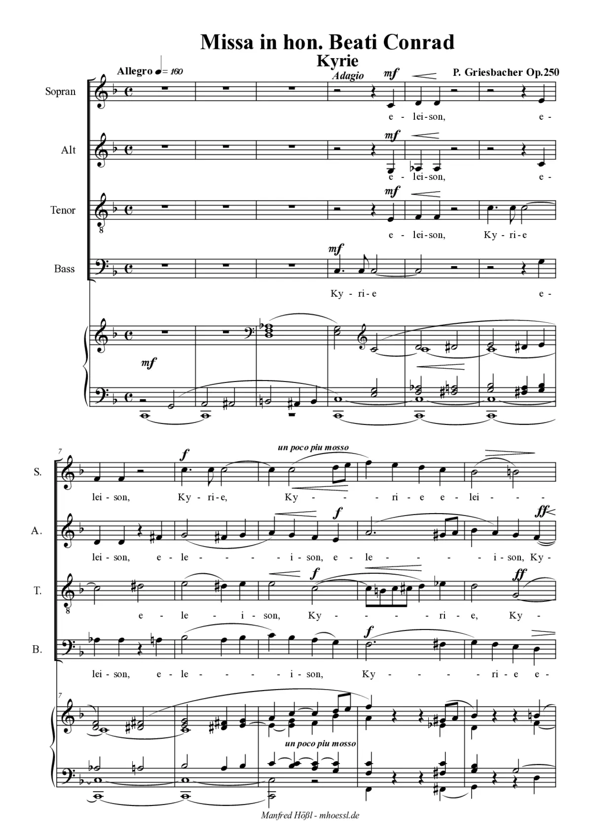 Missa Beati Conradi - Page 1
