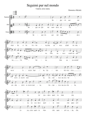 Seguimi pur nel mondo