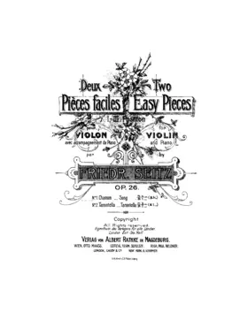 2 Pieces faciles, Op.26