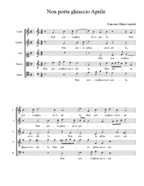 Non porta ghiaccio Aprile