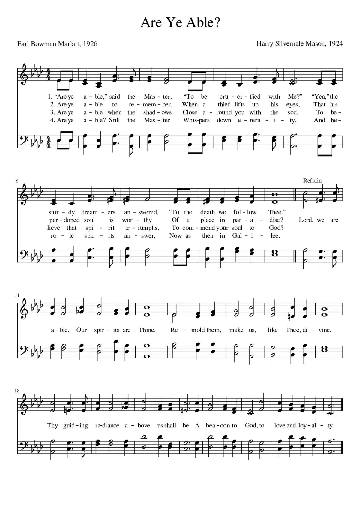 Are ye able? - Page 1