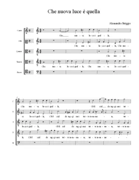 Che nuova luce è quella