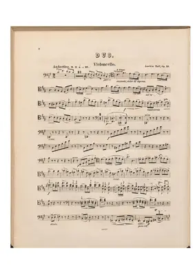 Caprice for Cello and Piano (original title)