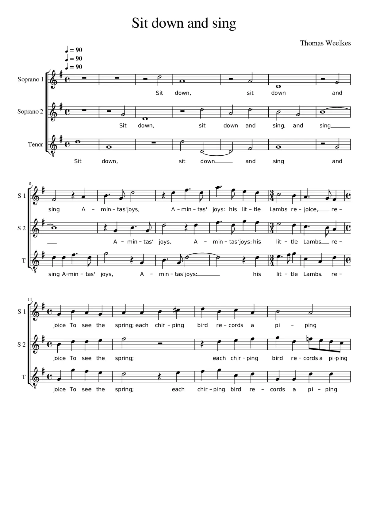 Sit down and sing - Page 1