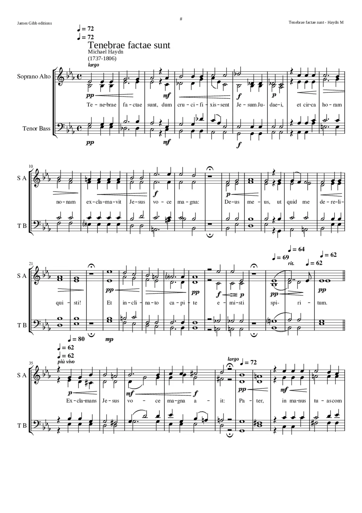 Tenebrae factae sunt - Page 1