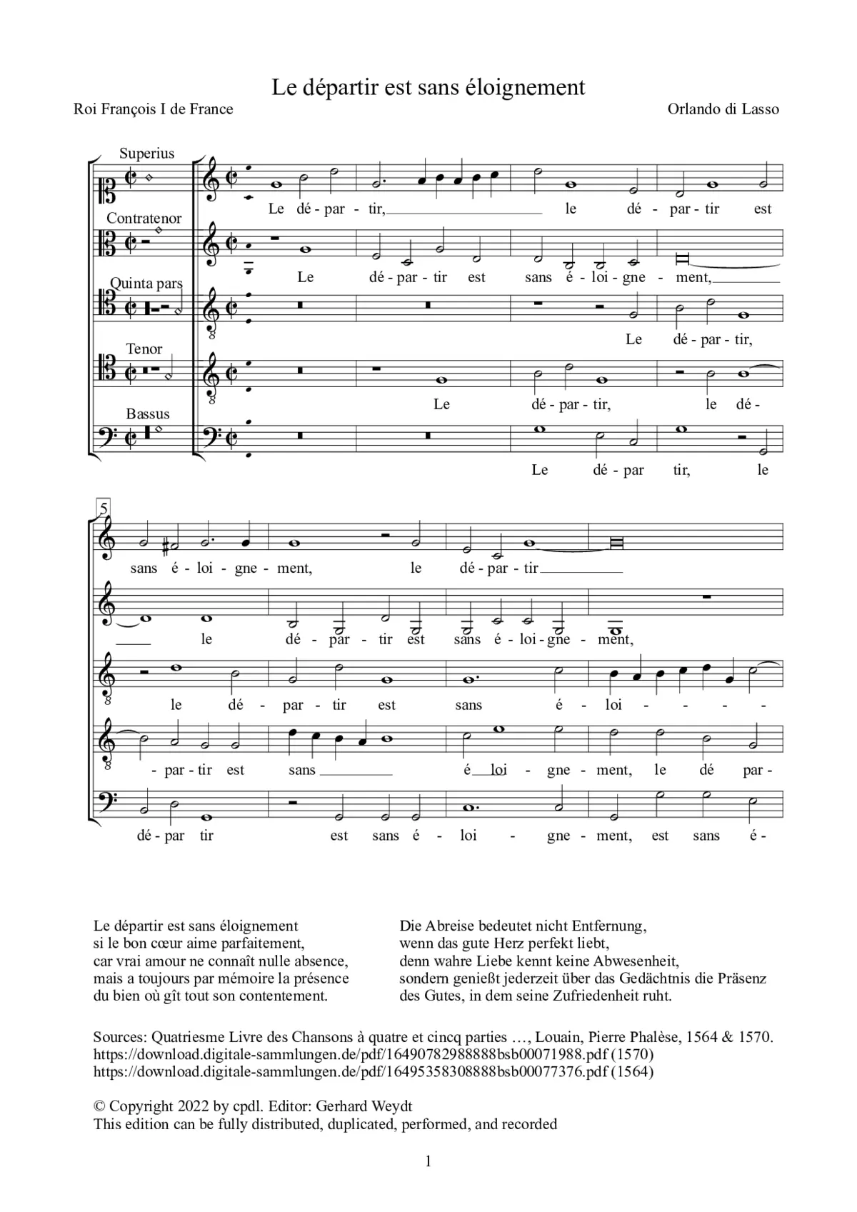 Le départir est sans département - Page 1