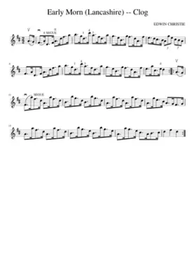 Early Morn (Lancashire) -- Clog